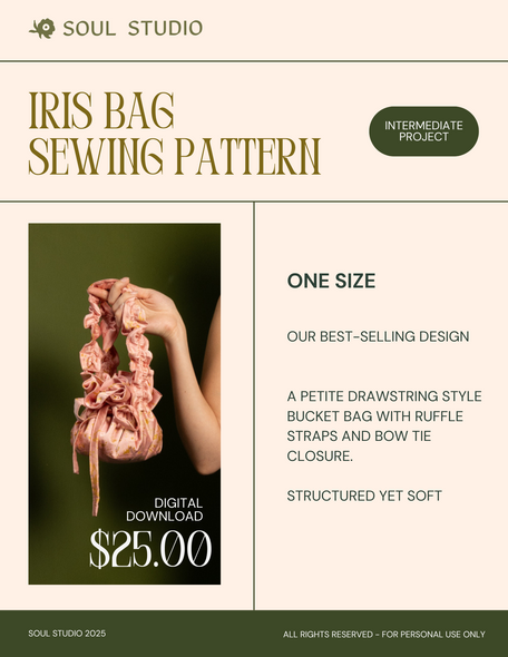 Iris Bag Sewing Pattern