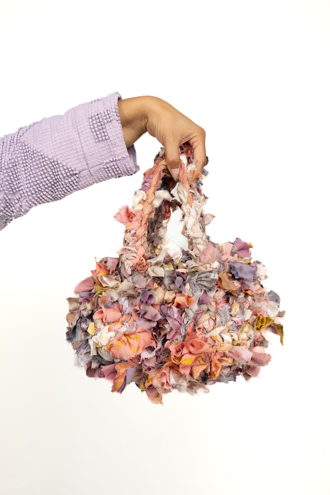 Zero Waste Purse #1 by Hepzibah Lyon