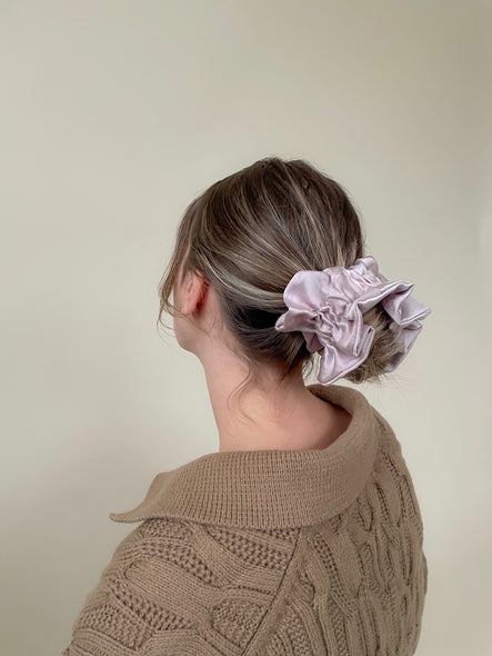 Rosette Scrunchie: Mystic