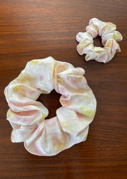 Zero Waste Scrunchie: Pink Lemonade