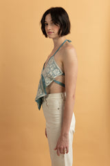 The Lena Top: Indigo (XS/S)