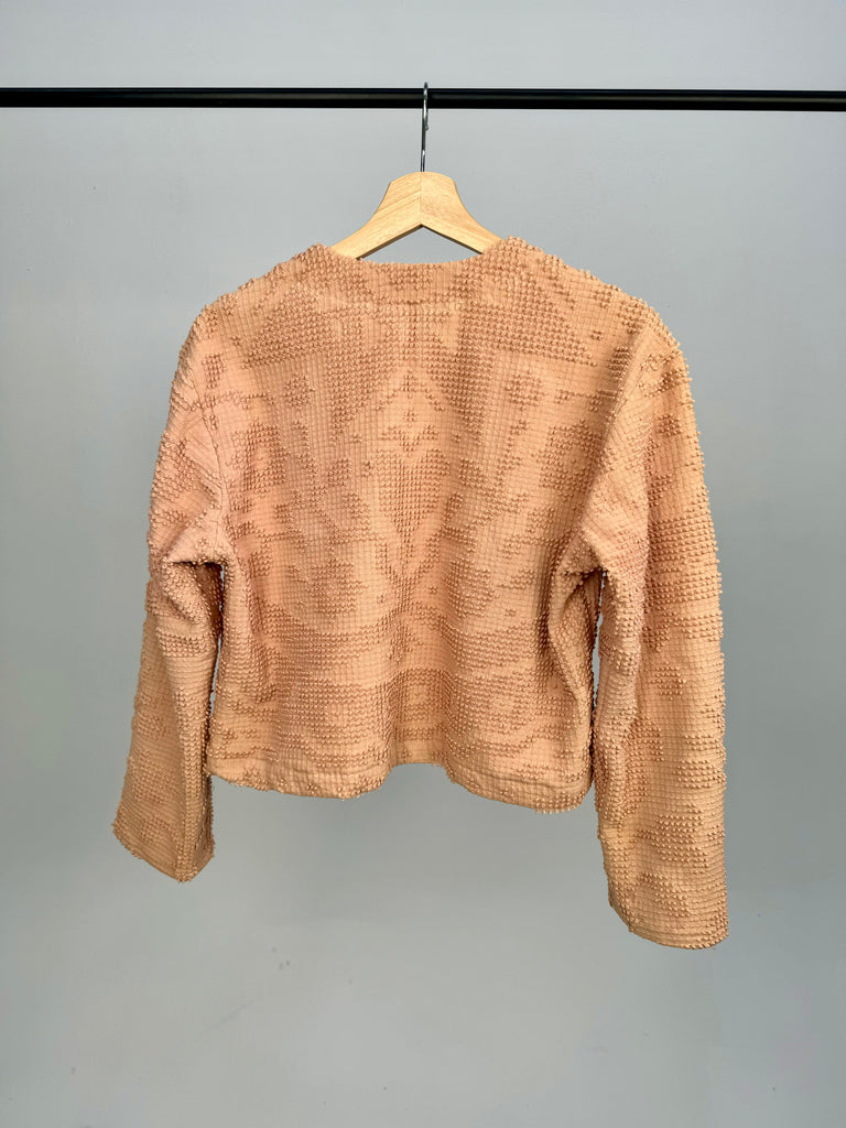Upcycled Chenille Jacket #4 XS/S