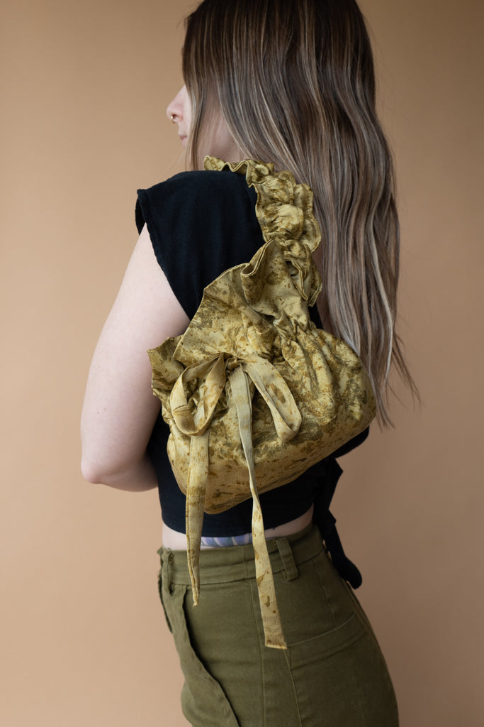 The Iris Shoulder Bag: Chartreuse