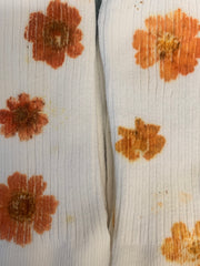 Flower Print Bamboo Socks